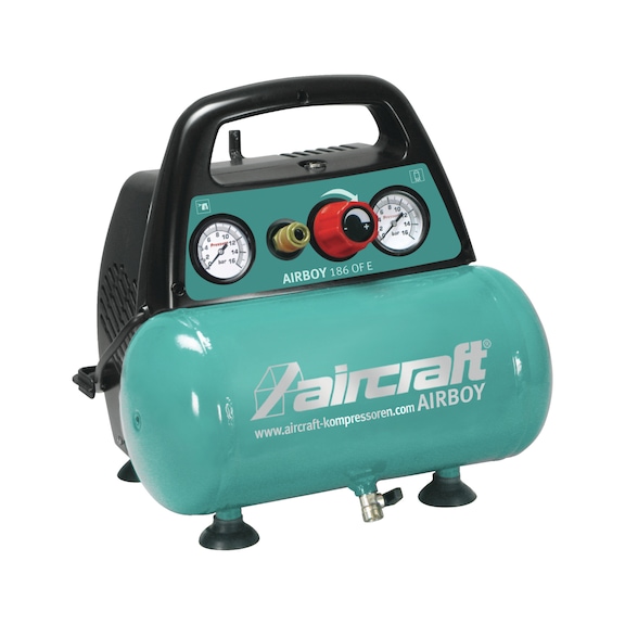 2001230 AIRCRAFT, Tragbarer Handwerkerkompressor 186 OF E - "Tragbarer Handwerkerkompressor AIRBOY OF E"