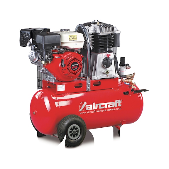 2006530 AIRCRAFT, Mobiler Kolbenkompressor mit Benzinmotor 652/100 B PRO - "Mobiler Kolbenkompressor AIRCAR B PRO"