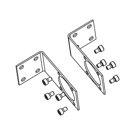 2047001 AIRCRAFT, Wandmontageset f&uuml;r S040, S050, S055 - Wandmontageset