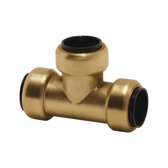 2150059 AIRCRAFT, T-Reduzier-Steckverbinder (Messing) 28x22x28 mm - T-Reduzier-Steckverbinder (Messing)