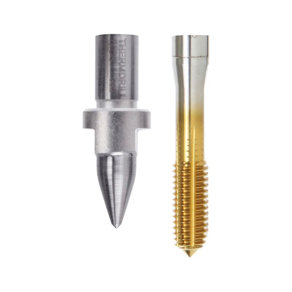 3060050 OPTIMUM, Thermobohrer + Gewindeformer Gewinde Tool-Set CUT M10 kurz - Gewinde Tool-Set CUT