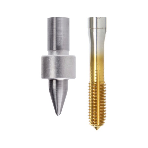 3060032 OPTIMUM, Thermobohrer + Gewindeformer Gewinde Tool-Set FORM M12 kurz - Gewinde Tool-Set FORM