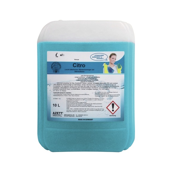 7321210 CLEANKRAFT, Reinigungsmittel neutral HDR-N 10l - Reinigungsmittel f&uuml;r Hochdruckreiniger f&uuml;r Glas, Kunststoff, Fliesen, ...