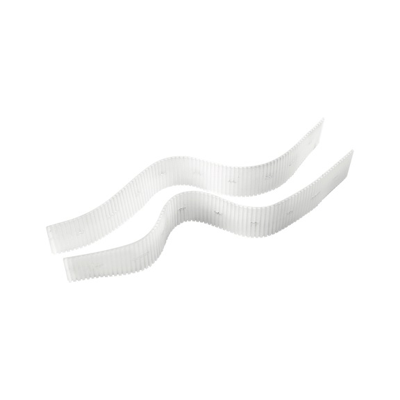 7214011 CLEANKRAFT, Sauglippen 420/430 mm, Polyurethan, vorne/hinten - Sauglippen