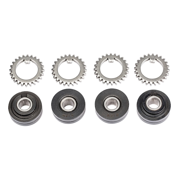 1033620 SCHWEIßKRAFT, Förderrollenpaar mit Zahnkranz für Aluminiumdraht 1,2 mm - Förderrollenpaar mit Zahnkranz für Aluminiumdraht