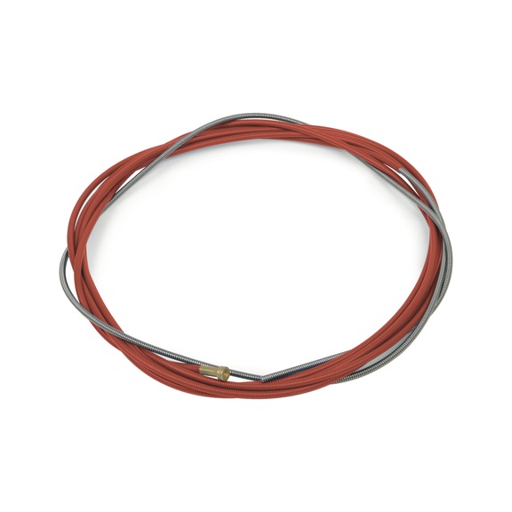 1052576 SCHWEI&szlig;KRAFT, F&uuml;hrungsspirale isoliert rot / &Oslash; 1,0-1,2 mm / 3,0 m - F&uuml;hrungsspirale isoliert