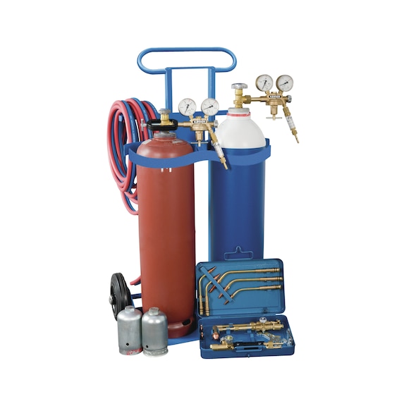 1700020 SCHWEIßKRAFT, Autogen- Schweiß- und Schneidgerät fahrbar FSSG 20 l - Autogen- Schweiß- und Schneidgerät FSSG 20 l