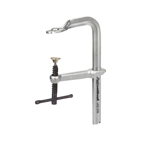 1790001 SCHWEI&szlig;KRAFT, Ganzstahlschraubzwinge USZ 216 - Ganzstahlschraubzwinge