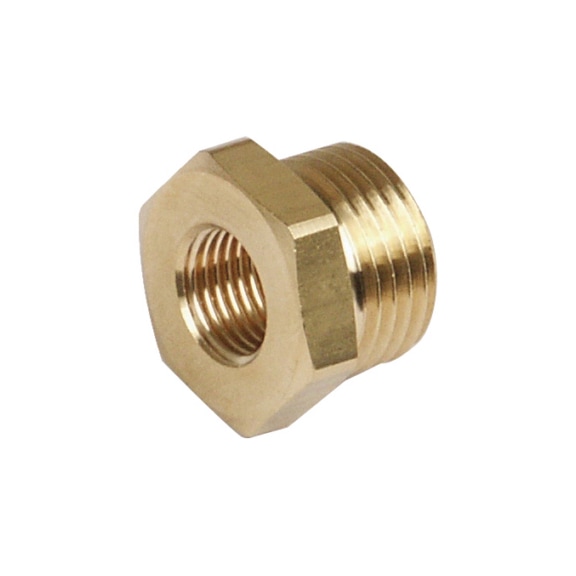 2201145 AIRCRAFT, Reduziernippel kurz IG 3/8" x AG 1/2" - Reduziernippel kurz