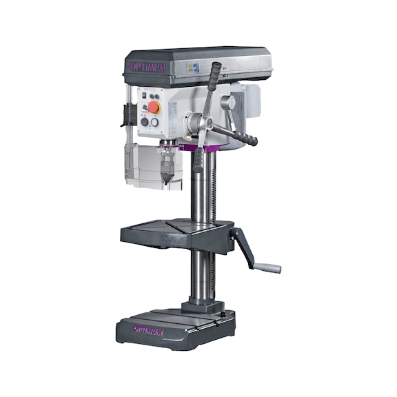 3020243SET OPTIMUM, Tischbohrmaschine B 24H (400 V) Aktions-Set - Tischbohrmaschine mit Keilriemenantrieb OPTIdrill B H