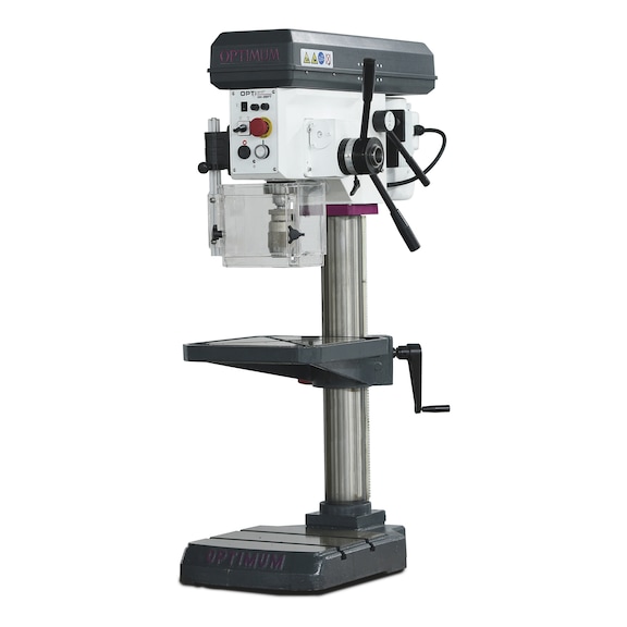 3020260 OPTIMUM, Tischbohrmaschine DH 28FT - Tischbohrmaschine mit Keilriemenantrieb OPTIdrill DH FT / FS