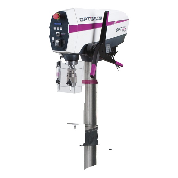 3020640 OPTIMUM, Säulenbohrmaschine DP 33 - Säulenbohrmaschine mit Keilriemenantrieb OPTIdrill DP