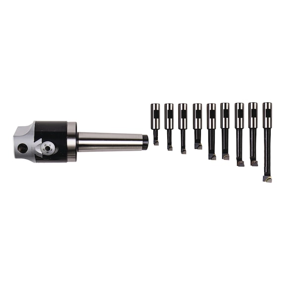 3352125 OPTIMUM, Ausdreh-Ausbohrkopf Satz MK 4 - Ausdreh-Ausbohrkopf-Sätze