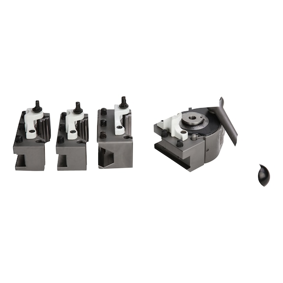 3384305 OPTIMUM, Schnellwechselstahlhalter-Satz SWH 5 - B - Schnellwechselhalter