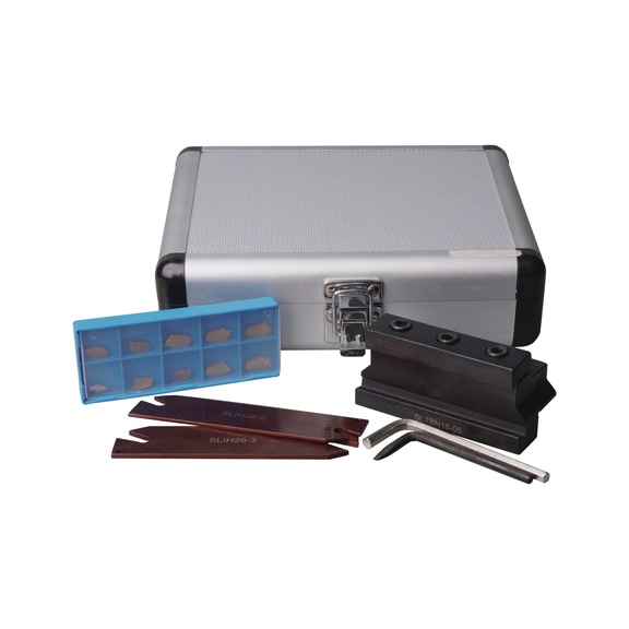 3440653 OPTIMUM, Spannblock-Satz für Drehmaschinen 16-05 - Schneidplattenblock Sätze