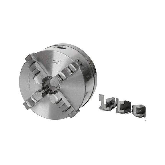 3442856 OPTIMUM, OPTIMUM Vierbacken-Drehfutter Guss Camlock, zentrisch spannend Ø 315 mm DIN ISO 702-2 Nr. 8 - Vierbacken-Drehfutter Guss Camlock