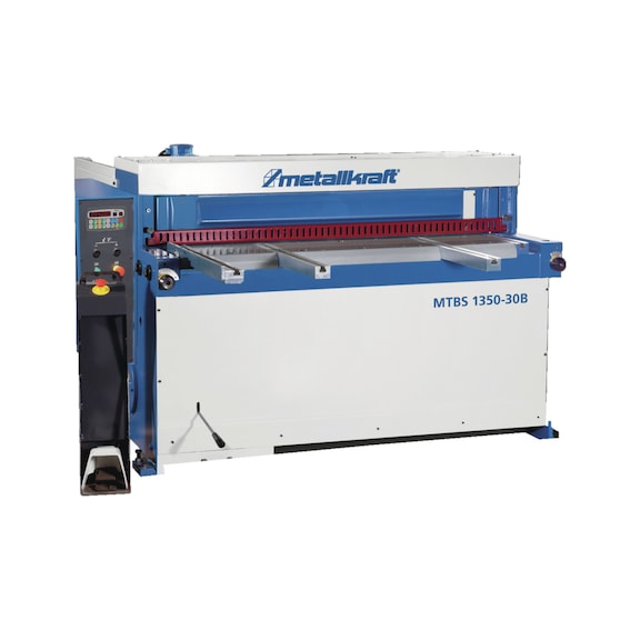 3815513 METALLKRAFT, Motorische Tafelblechschere MTBS 1350-30 B - Tafelblechschere motorisch Modell MTBS-B