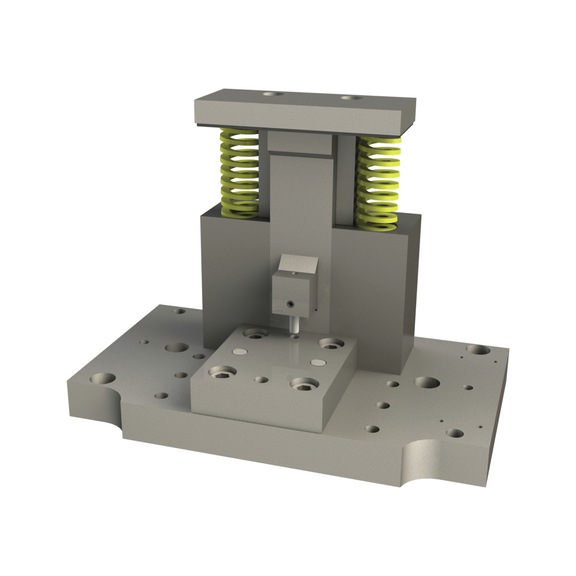 3889110 METALLKRAFT, Stanzwerkzeug zum Lochstanzen &Oslash; 6 mm f&uuml;r Profile bis max. 40x40x2 mm - Stanzwerkzeuge