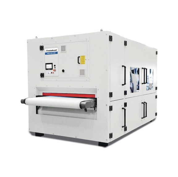4403400 METALLKRAFT, Industrie-Breitbandschleifmaschine MBBS 1350-14 RB8 - Breitbandschleifmaschine MBBS 1350-14