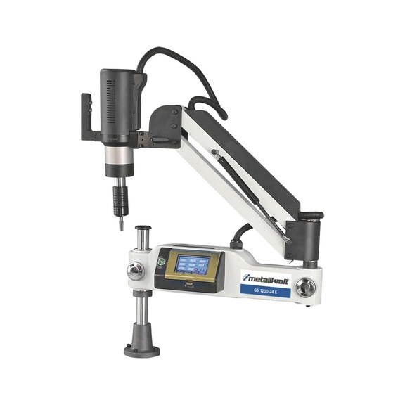4450124SET METALLKRAFT, Elektrische Gewindeschneidmaschine GS 1200-24 E Aktions-Set inkl. Unterbau - Gewindeschneidmaschine GS 1200