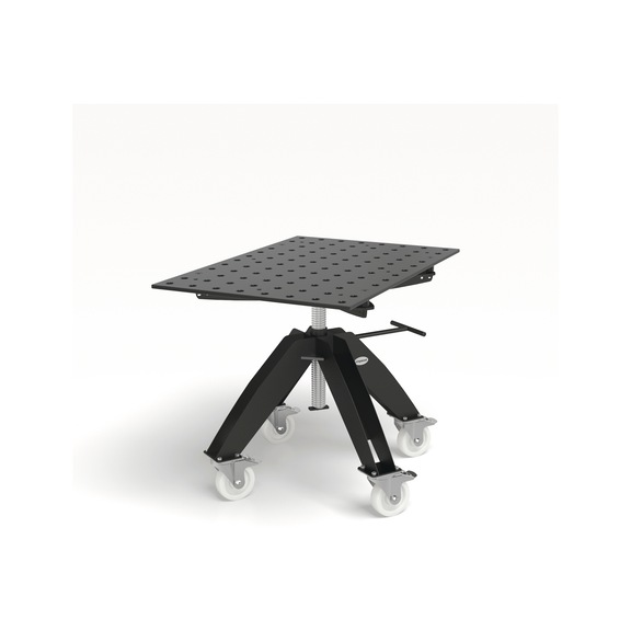 192DM804004X7 SCHWEIßKRAFT, Drehtisch höhenverstellbar mobil inklusive Lochplatte 1200x800x15 - Drehtisch höhenverstellbar