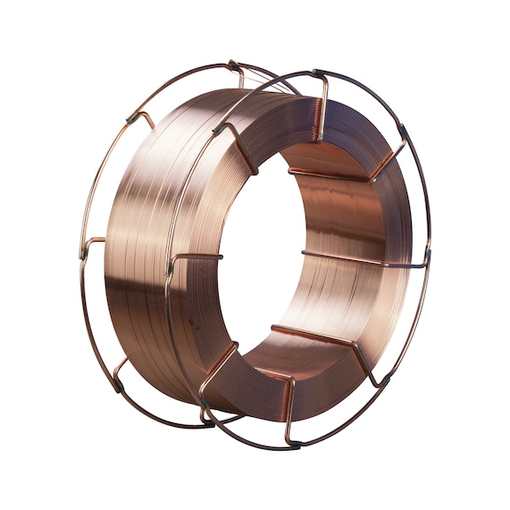 1116010 SCHWEI&szlig;KRAFT, MAG Stahl-Schwei&szlig;draht niedriglegiert SG 2 / K300 lagengespult / 15 kg / 1,0 mm - MAG Stahl-Schwei&szlig;dr&auml;hte