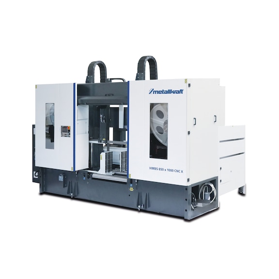3690094 METALLKRAFT, Vollautomatische Zwei-Säulen-Horizontal-Metallbandsäge HMBS 850 x 1000 CNC X - Vollautomatische Zwei-Säulen-Horizontal-Metallbandsäge Modell HMBS