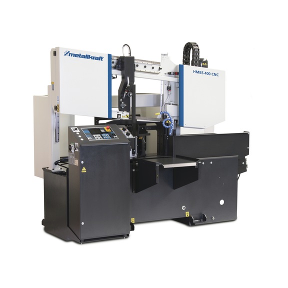 3690161 METALLKRAFT, Vollautomatische Zwei-S&auml;ulen-Horizontal-Metallbands&auml;ge HMBS 400 CNC - Vollautomatische Zwei-S&auml;ulen-Horizontal-Metallbands&auml;ge Modell HMBS