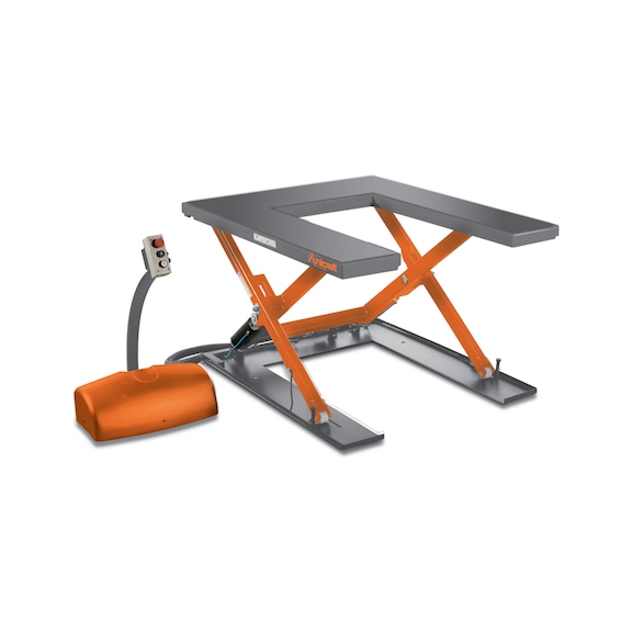 6153101 UNICRAFT, Flachscherenhubtisch SHT 1001 U - Flachscherenhubtisch Modell SHT