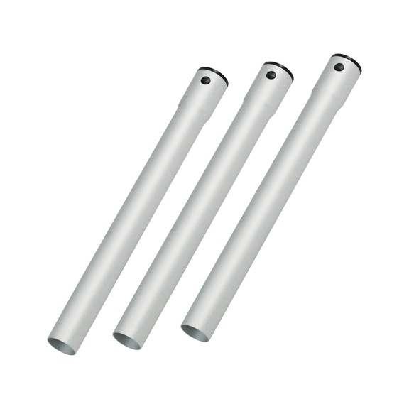 7013452 CLEANKRAFT, Saugrohr Ø 32 mm / 3 x 0,33 m, Aluminium - Saugrohr