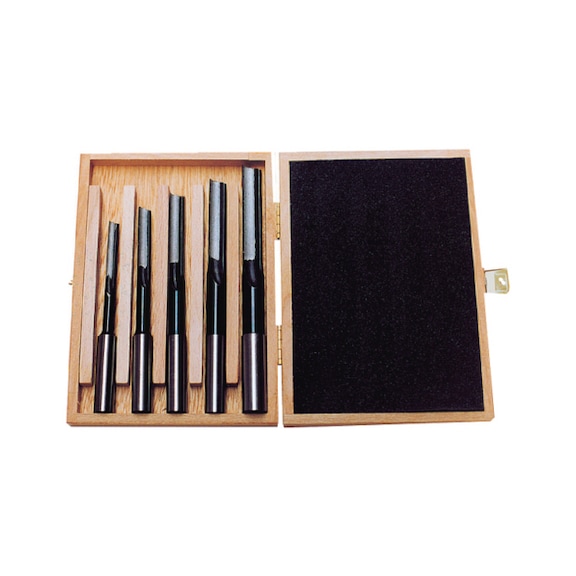 5333682 HOLZSTAR, Langlochbohrer-Set 5-teilig, rechtsdrehend - Langlochbohrer-Set