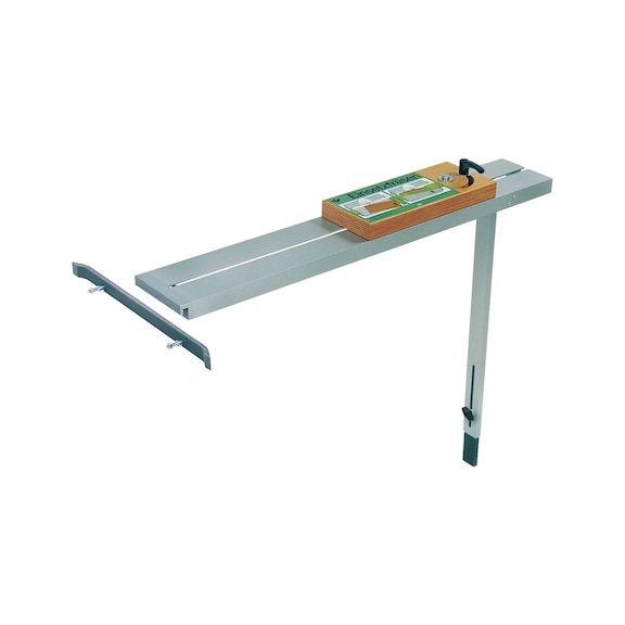 5850114 HOLZSTAR, Tischverlängerung mit Queranschlag, mit Befestigungsschiene - Tischverlängerung Fräsmaschinen