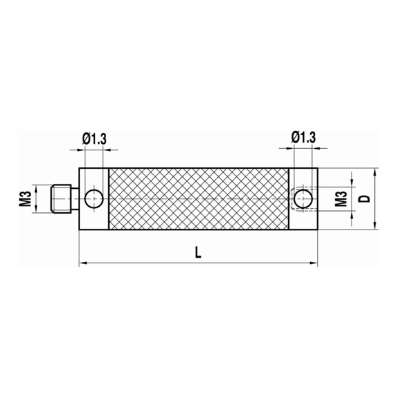A-5004-0002 RENISHAW,  Verl&auml;ngerung - Verl&auml;ngerung Tasteins&auml;tze, Anschlussgewinde M3