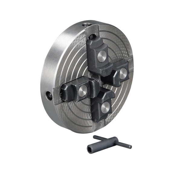 5931020 HOLZSTAR, Vier-Backenfutter &Oslash; 150 mm M33 x 3,5 - Vier-Backenfutter