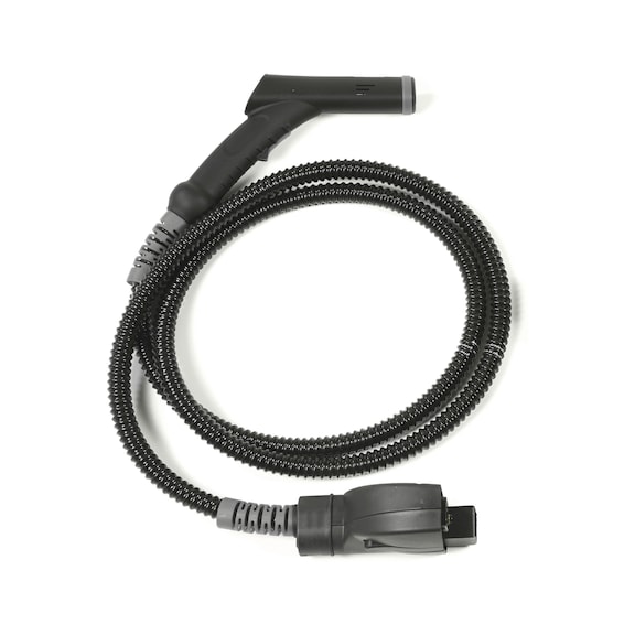 7180000 CLEANKRAFT, Dampfschlauch 2,5 m mit Handgriff - Dampfschlauch