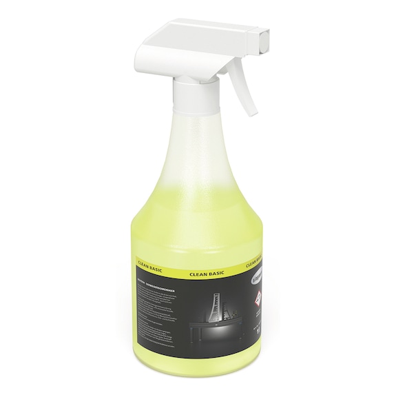 194000914 SCHWEIßKRAFT, Reinigungsmittel CleanBasic 1 Liter in Sprühflasche - Reinigungsmittel