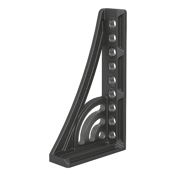 193280164N SCHWEI&szlig;KRAFT, Anschlag- und Spannwinkel 500 G mit Drehwinkel links - Guss / nitriert - Anschlag- und Spannwinkel 500 G