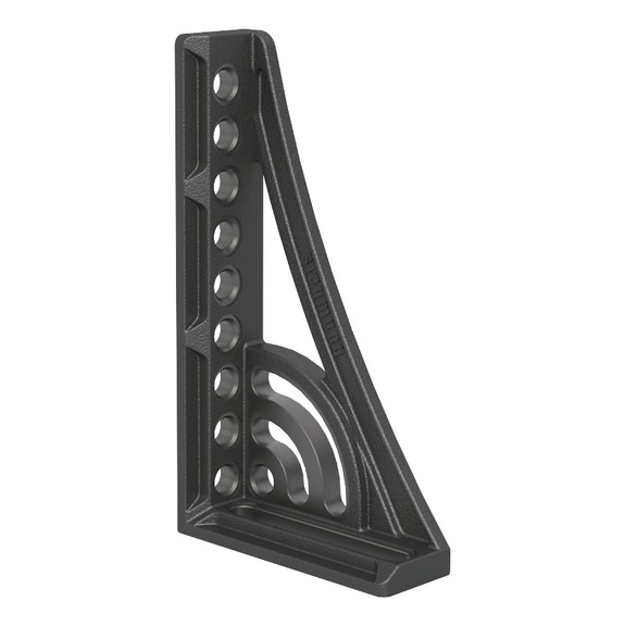 193280165N SCHWEIßKRAFT, Anschlag- und Spannwinkel 500 G mit Drehwinkel rechts - Guss / nitriert - Anschlag- und Spannwinkel 500 G