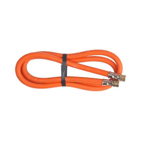 1711527 SCHWEIßKRAFT, Hochdruckschlauch PB 30, 4 x 4 mm G 3/8" LH x G 3/8" LH x 2000 mm - Hochdruckschlauch