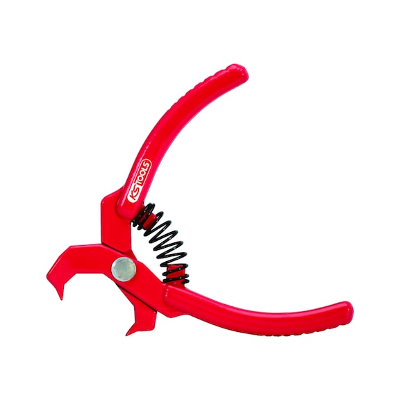 Rivet removal pliers, red, straight, 100 mm - Other pliers