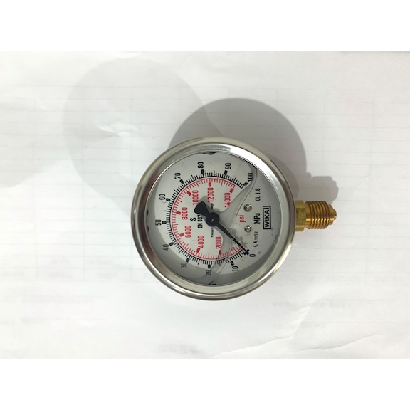 Pressure gauge, max. 1000 bar - Pressure gauge