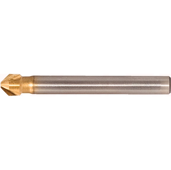 HSS TiN cone and deburring countersink 90 degrees, 30 mm - HSS TiN cone and deburring countersink 90 degrees