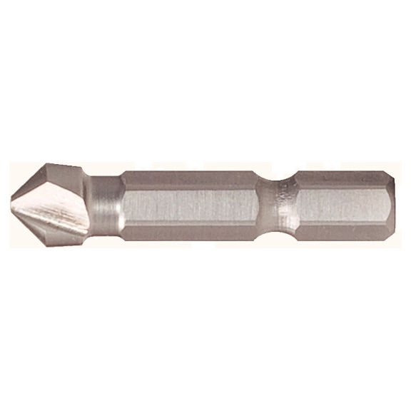 1/4 inch HSS cone and countersink bit 90 degrees, 8.3 mm - 1/4 inch HSS cone and deburring countersink bit 90 degrees