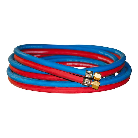 1701205 SCHWEIßKRAFT, Autogen-Zwillingsschläuche verpresst - Autogen-Zwillingsschläuche verpresst