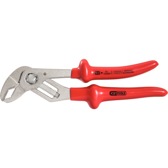 KS TOOLS 1000V water pump pliers, 260 mm - Water pump pliers
