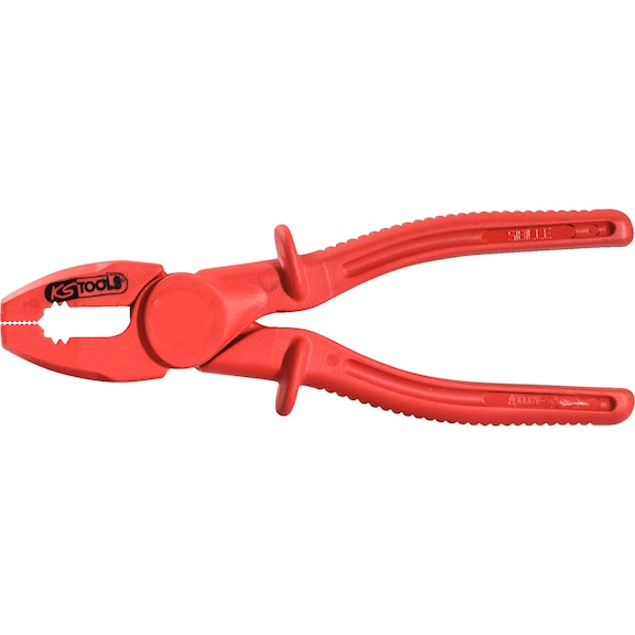 Plastic combination pliers with protective insulation, 200 mm - Combination pliers