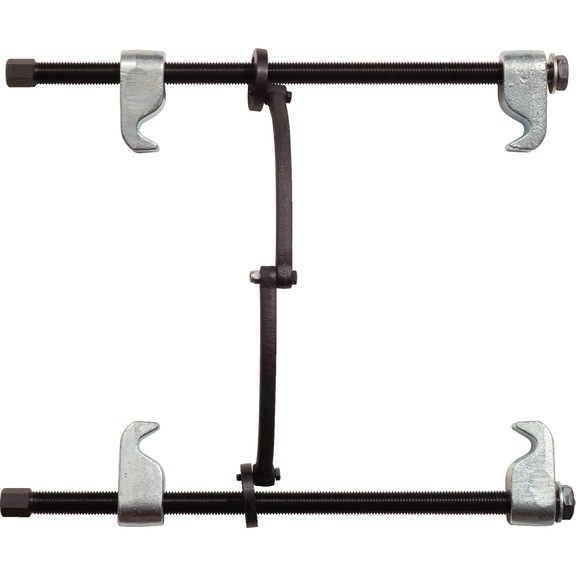 KS TOOLS Spring compressor with safety bracket, 300 mm - Shock absorbers (motor vehicles, chassis damping)