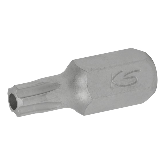 10 mm bit for five-point star, bore, TS55 - 10 mm bit for five-point star