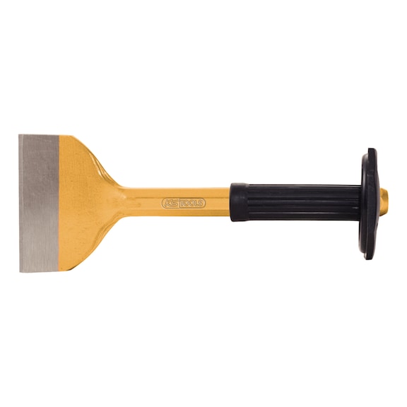 Joint chisel with hand guard, flat oval, 60 mm - Joint chisel with hand guard, flat oval