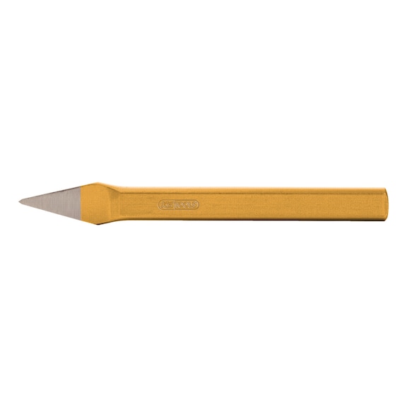 Cross chisel, flat oval, 9x300mm - Flat oval cross chisel